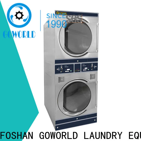 GOWORLD stainless steel self-service laundry machine directly price for service-service center