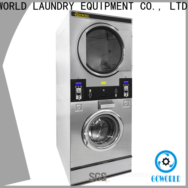 GOWORLD self service laundry equipment steam heating for hotel