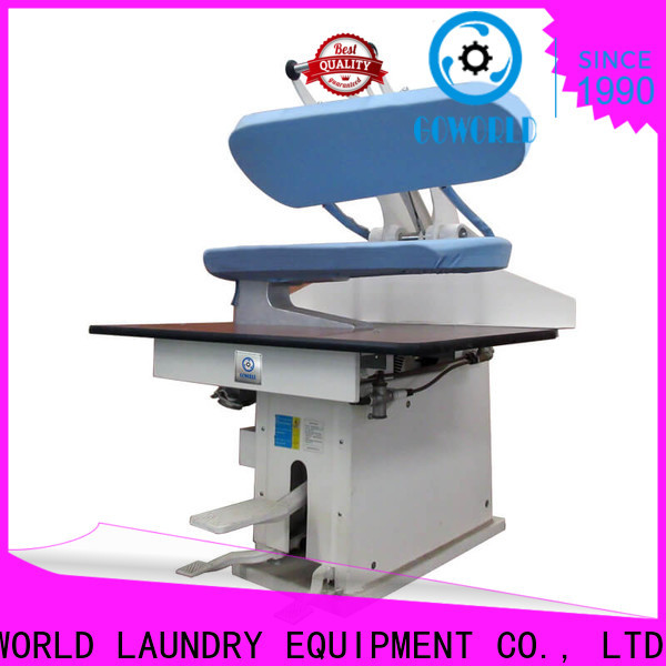 GOWORLD high quality laundry press machine Manual control for laundry