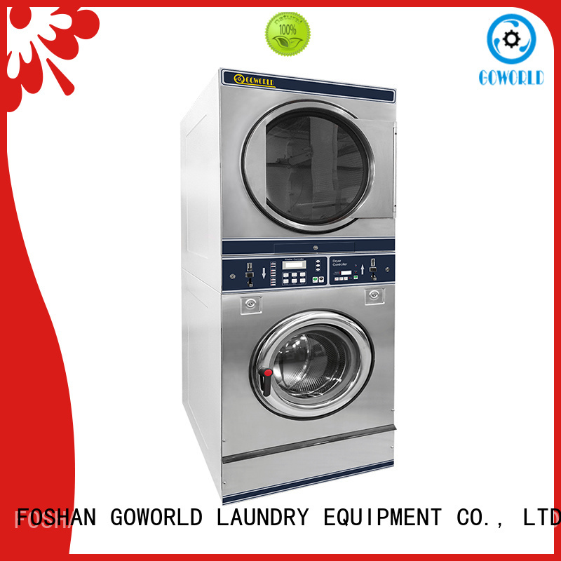 GOWORLD safe use self service laundry equipment for sale for service-service center