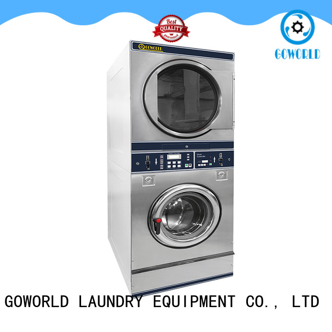 GOWORLD self service washing machine LPG gas heating for school