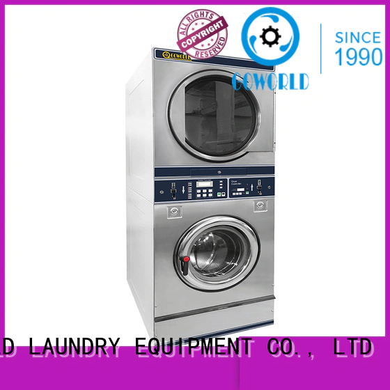 GOWORLD card operated laundry machines combo for laundry shop