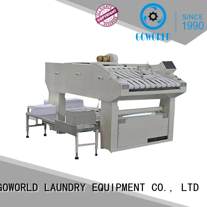 automatic towel folding machine sheet factory price for laundry factory