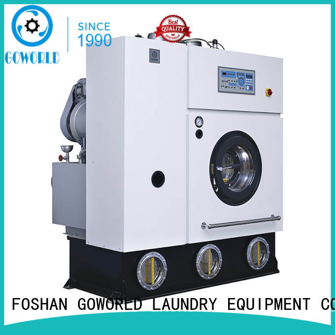 automatic dry cleaning machine environment for railway company