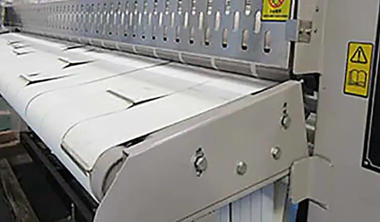 GOWORLD heating flat work ironer machine free installation for inns