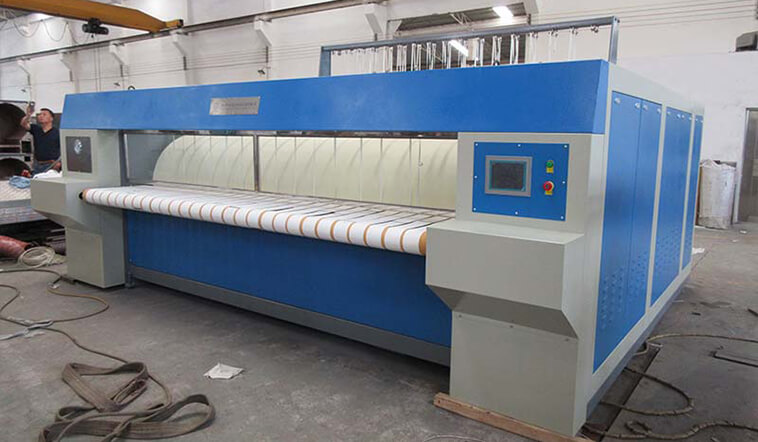 GOWORLD gas flat roll ironer free installation for inns-3