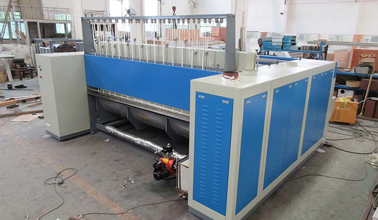 GOWORLD stainless steel flat work ironer machine easy use for textile industries