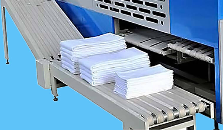 GOWORLD multifunction automatic towel folder high speed for textile industries