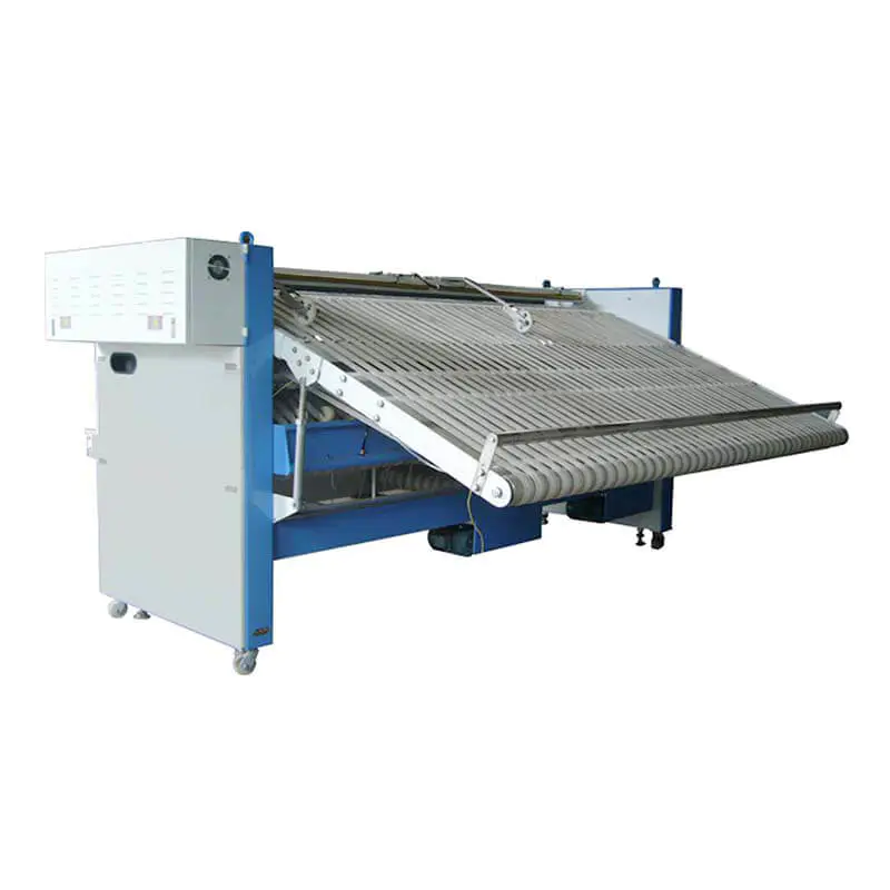 Bed sheet automatic folding machine in medical engineering,textile industries,laundry factory