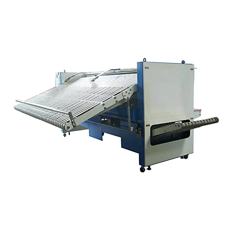 Bed sheet automatic folding machine in medical engineering,textile industries,laundry factory