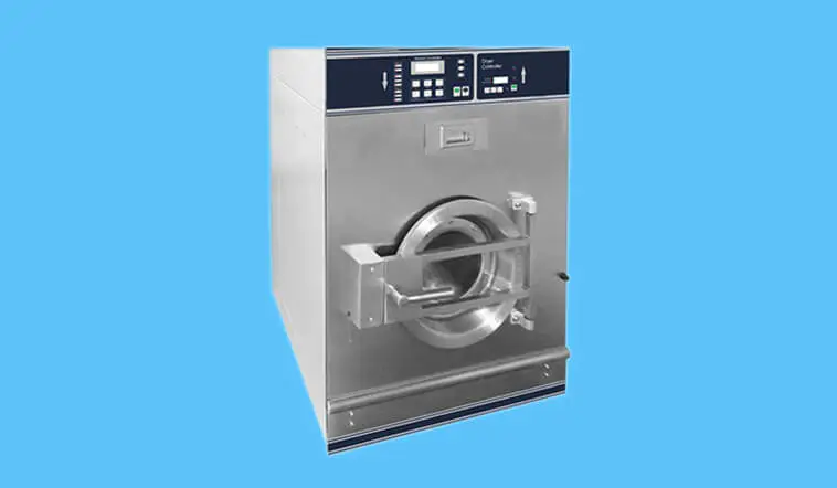 GOWORLD Easy Operated stacking washer dryer LPG gas heating for laundry shop