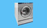 Energy Saving stackable washer dryer combo laundry natural gas heating for commercial laundromat