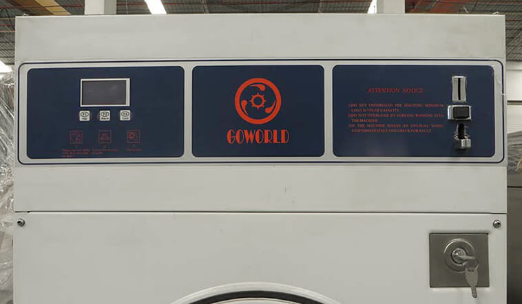 GOWORLD center self-service laundry machine natural gas heating for service-service center