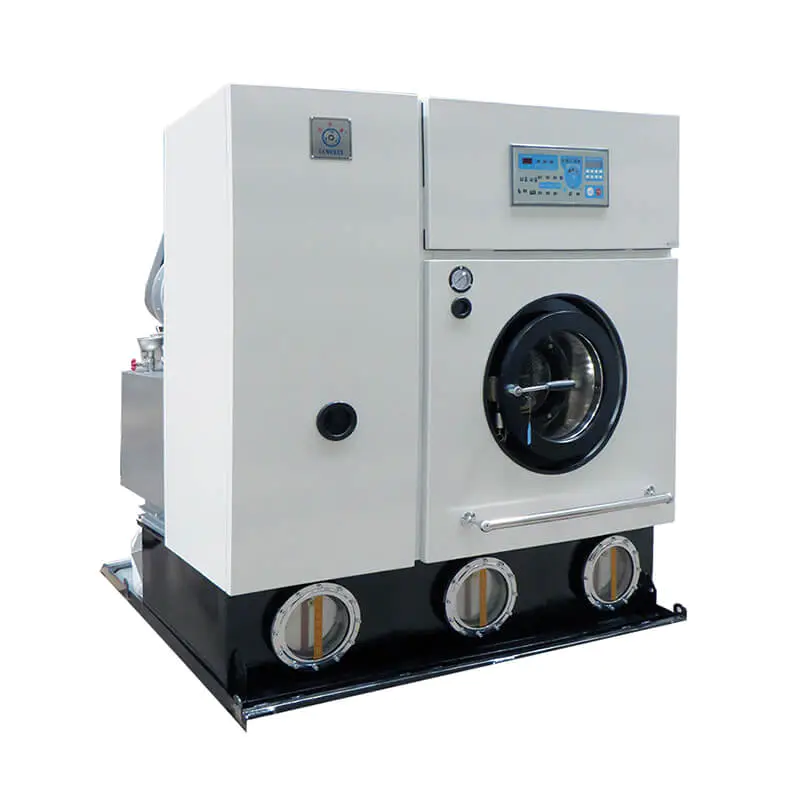 8kg-14kg Dry cleaning machine environment friendly full closed for hotel,laundry shop,railway company,textile industries
