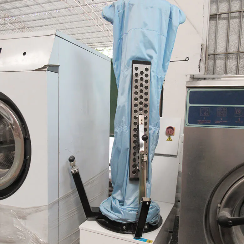 GOWORLD practical industrial iron press machine directly sale for dry cleaning shops
