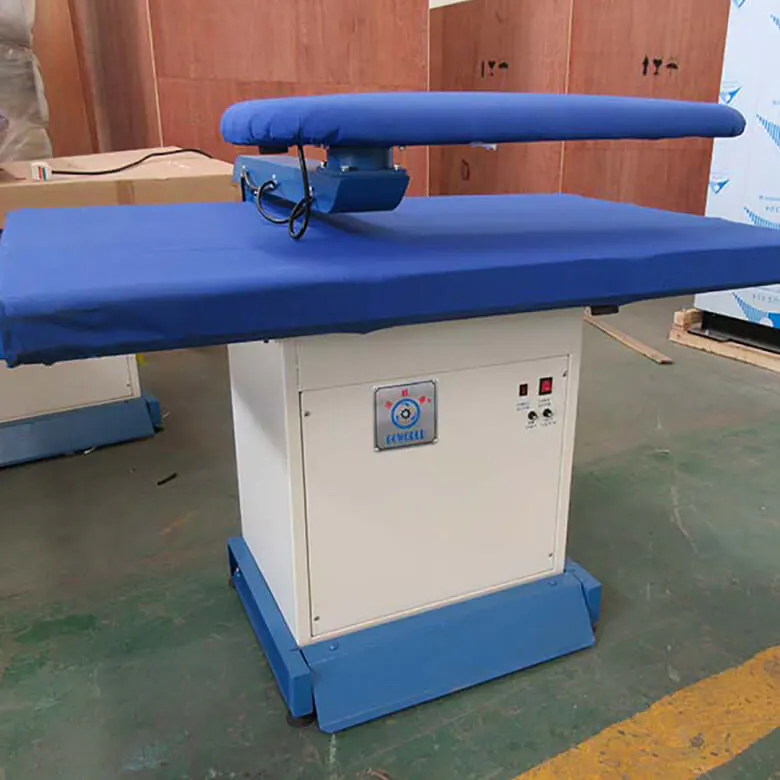 GOWORLD woman industrial iron press machine pneumatic control for hospital
