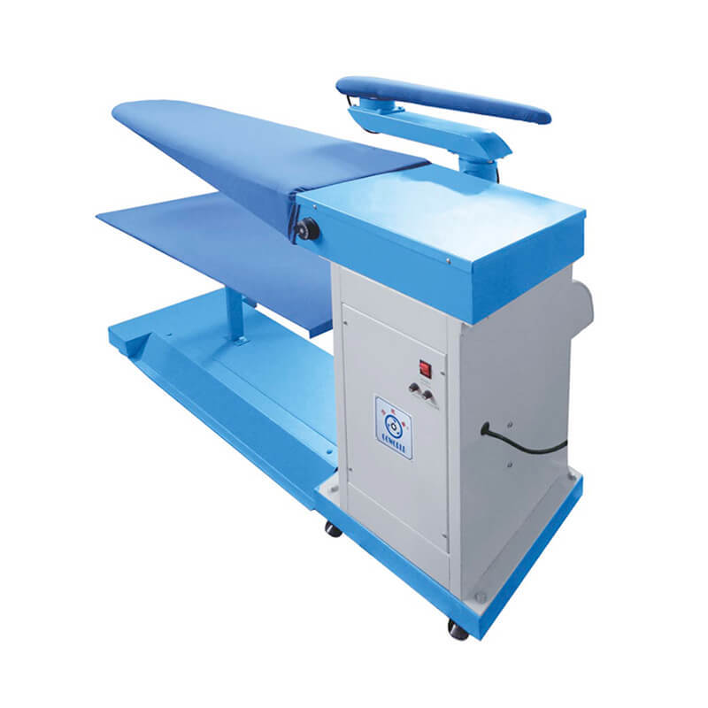 GOWORLD skirt industrial iron press machine pneumatic control for garments factories