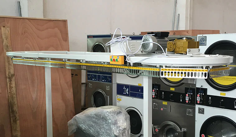 utility laundry conveyor clothes simple operate for restaurants
