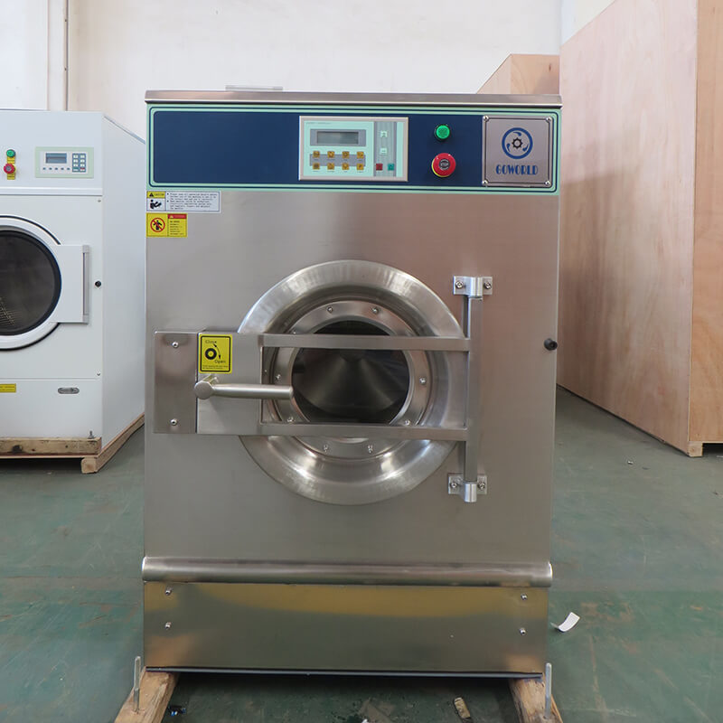 GOWORLD extractor washing machine for sale for laundry plants