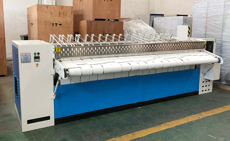 GOWORLD safe roller ironing machine easy use for textile industries