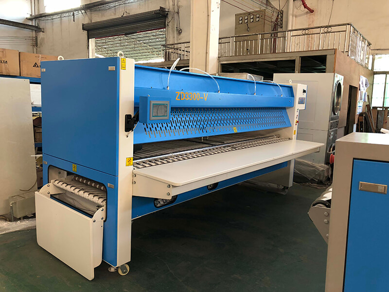 GOWORLD engineering folding machine high speed for laundry factory-2