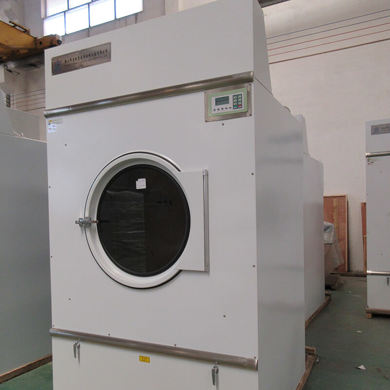 Stainless steel gas tumble dryer equipment steadily for laundry plants