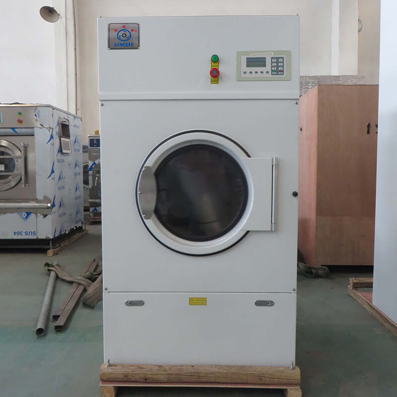 Stainless steel gas tumble dryer machine for drying laundry cloth for hospital