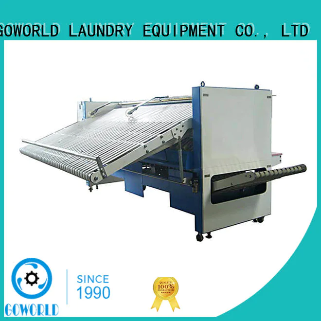 GOWORLD multifunction towel folder efficiency for laundry factory
