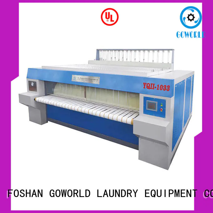 safe roller ironing machine style easy use for textile industries