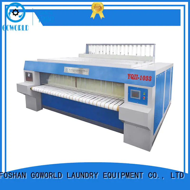 GOWORLD high quality ironer machine for sale for textile industries
