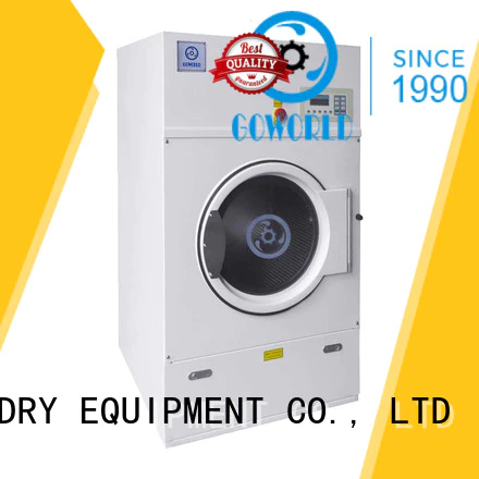GOWORLD high quality tumble dryer machine low noise for laundry plants