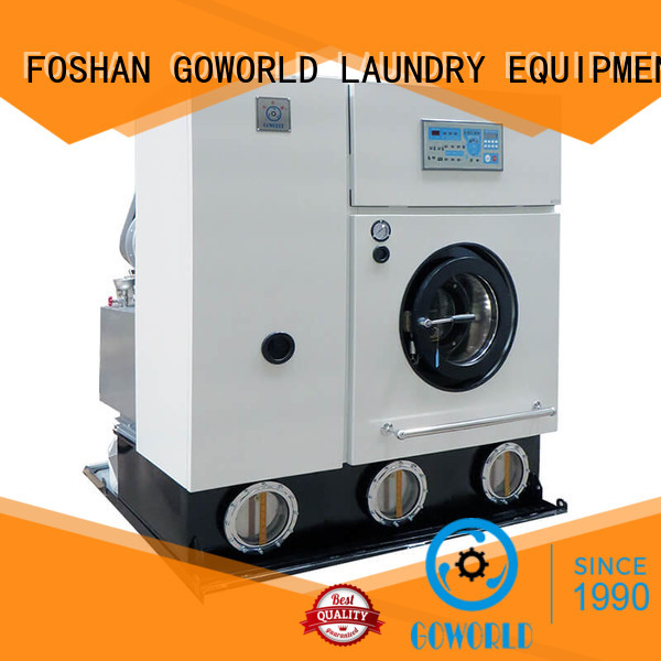 GOWORLD machine dry cleaning equipment energy saving for railway company