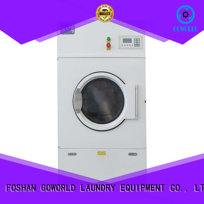GOWORLD standard laundry dryer machine low noise for hotel