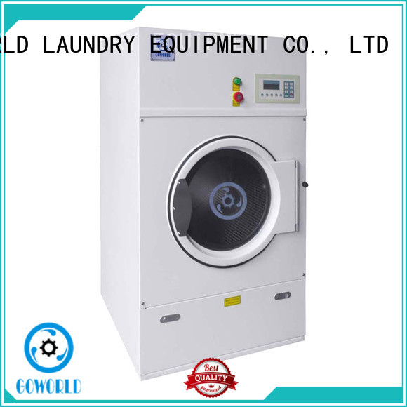 GOWORLD standard electric tumble dryer simple installation for laundry plants