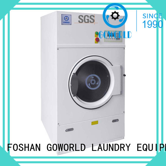 GOWORLD Stainless steel laundry dryer machine easy use for inns