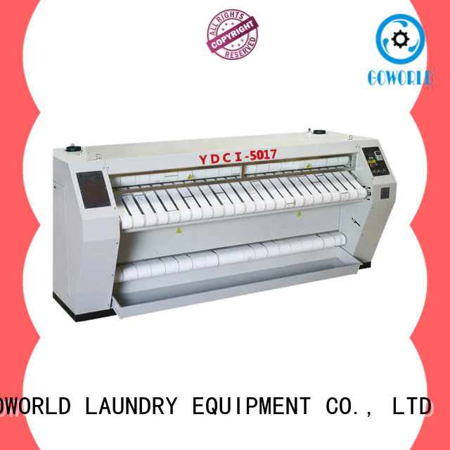 GOWORLD heat proof ironer machine for sale for hospital