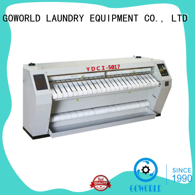 heat proof flat work ironer laundry equipment easy use for hotel GOWORLD