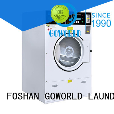 GOWORLD convenient self service laundry equipment natural gas heating for hotel
