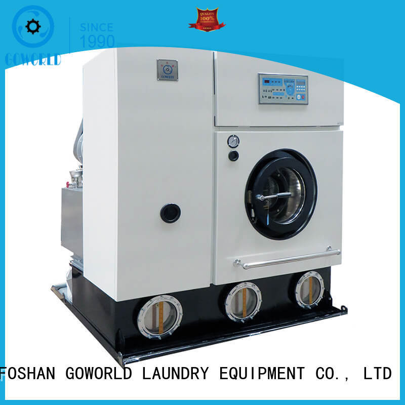 GOWORLD railway dry cleaning equipment for textile industries