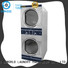 Energy Saving stackable washer dryer combo fire natural gas heating for hotel