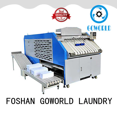 GOWORLD intelligent towel folder intelligent control system for laundry factory