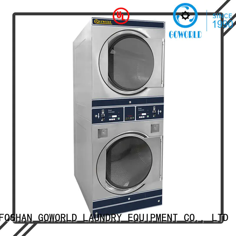GOWORLD double self washing machine electric heating for hotel