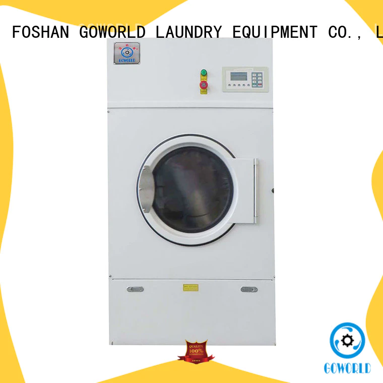 GOWORLD steam laundry dryer machine low noise for laundry plants