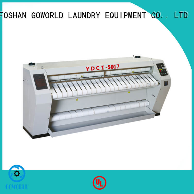 GOWORLD heat proof ironer machine for sale for inns