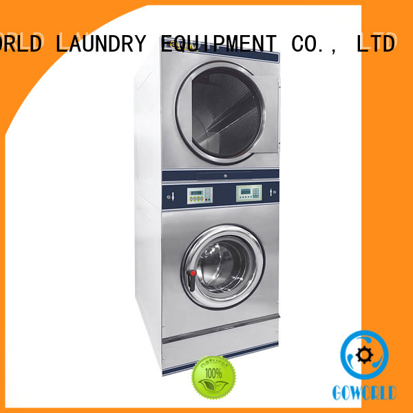dryer stacking washer dryer steam heating for commercial laundromat