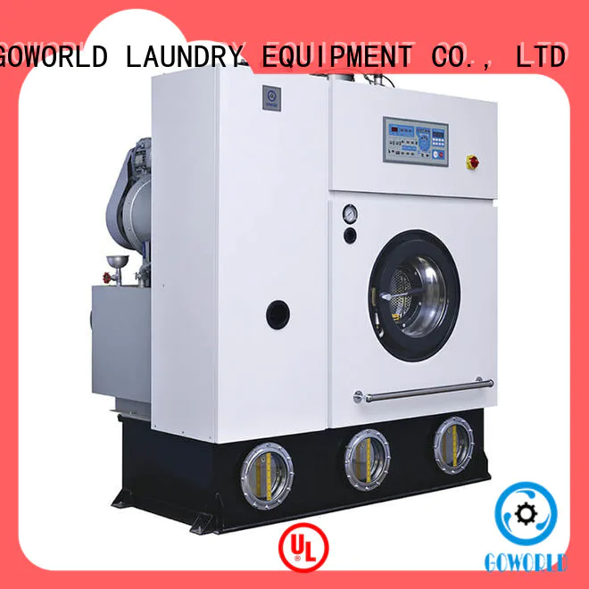 GOWORLD clothes dry cleaning machine environment friendly for railway company