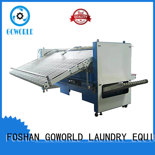 GOWORLD multifunctional automatic towel folding machine high speed for textile industries