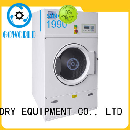 GOWORLD high quality industrial tumble dryer for high grade clothes for inns