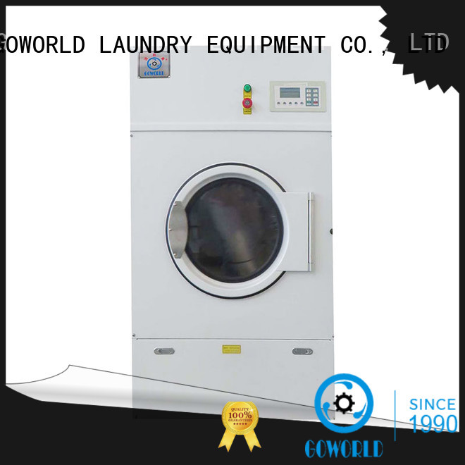 GOWORLD Stainless steel gas tumble dryer simple installation hospital