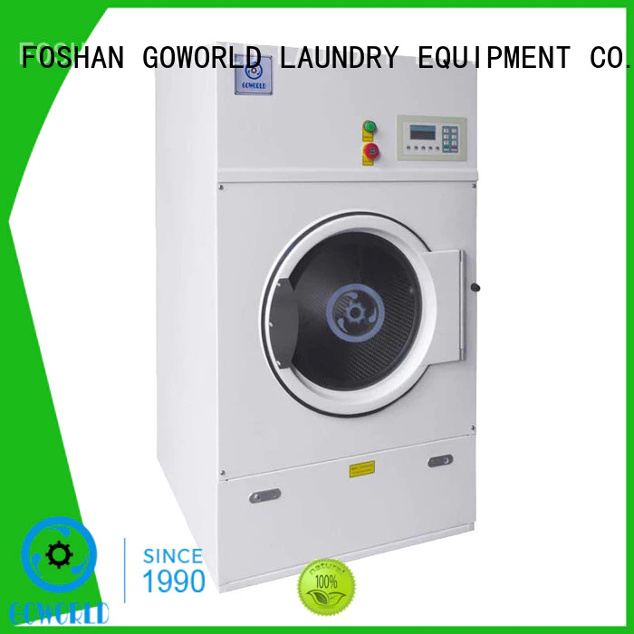 GOWORLD heating industrial tumble dryer simple installation for inns
